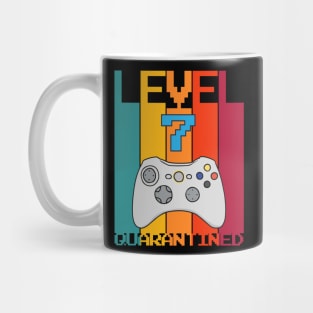 Level 7 Quarantined 7th Video Gamer Quarantine birthday Mug